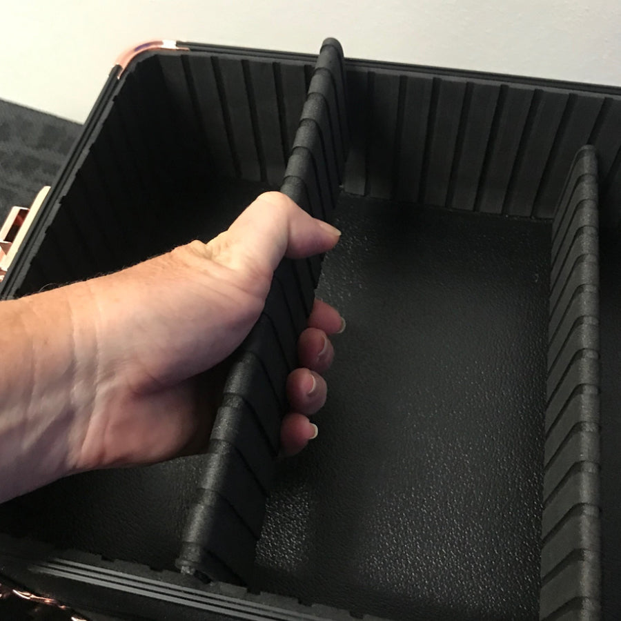 Colossal Grooming Box Rose Gold Trim