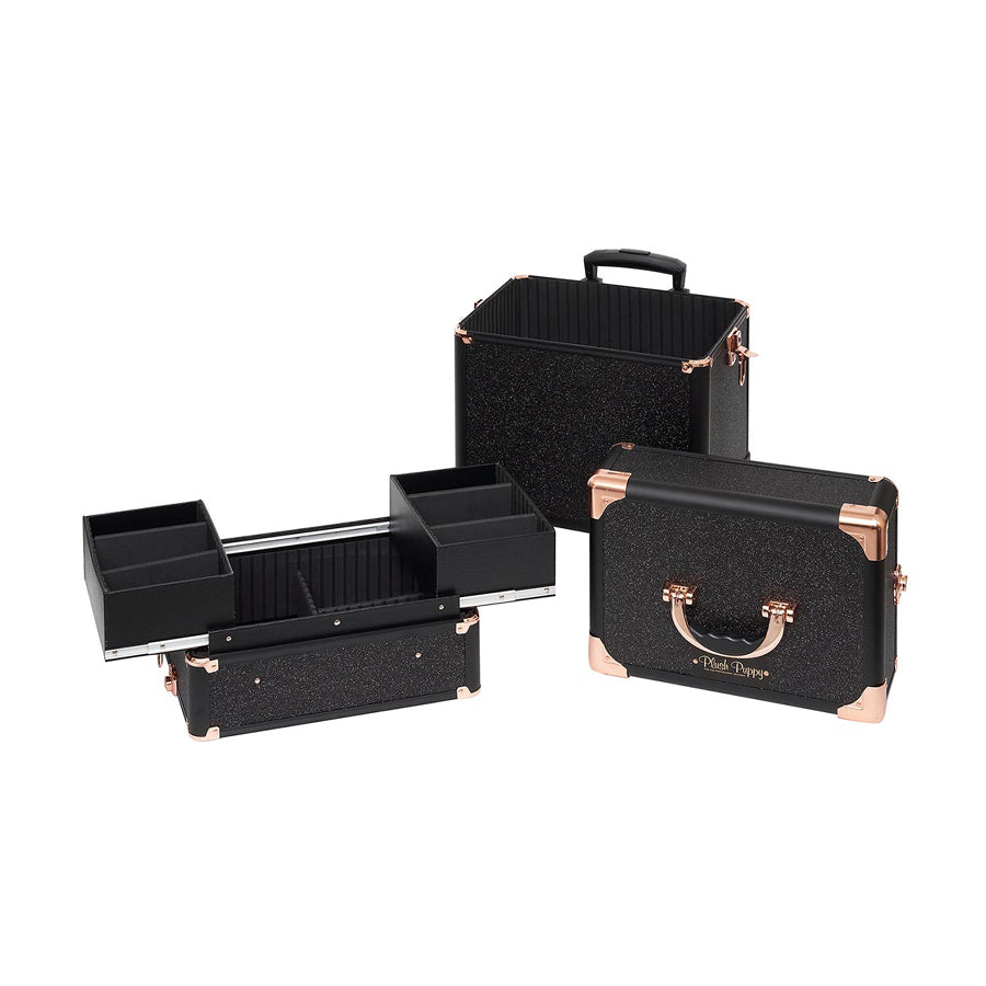 Grand Grooming Box Rose Gold Trim
